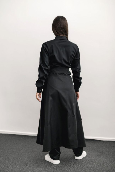 Apron CARNA, black HD-AP-10203-BL