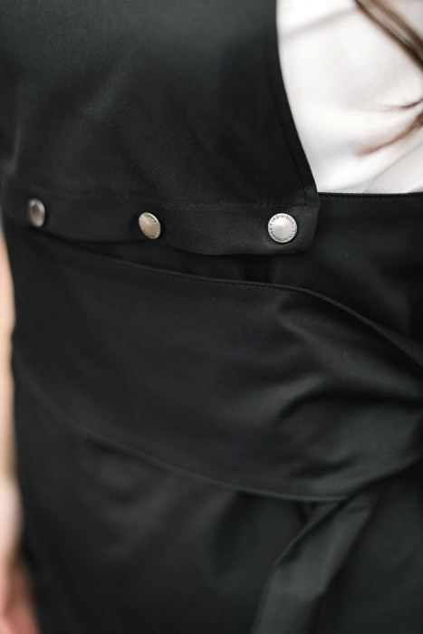 Apron SALUS, black HD-AP-10202-BL