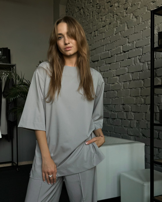 T-shirt FORTUNA gray HD-TS-10901-BL