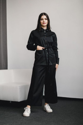 Trousers LAVERNA dense black HD-TR-10708-BL