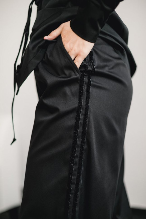 Trousers LAVERNA dense black HD-TR-10708-BL